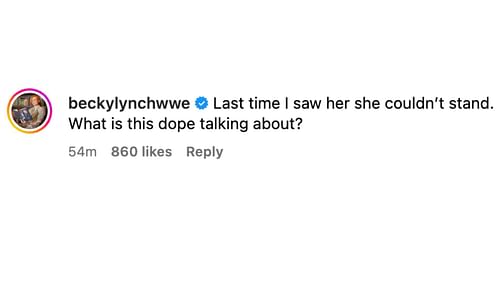 Lynch mocks Jax on Instagram.