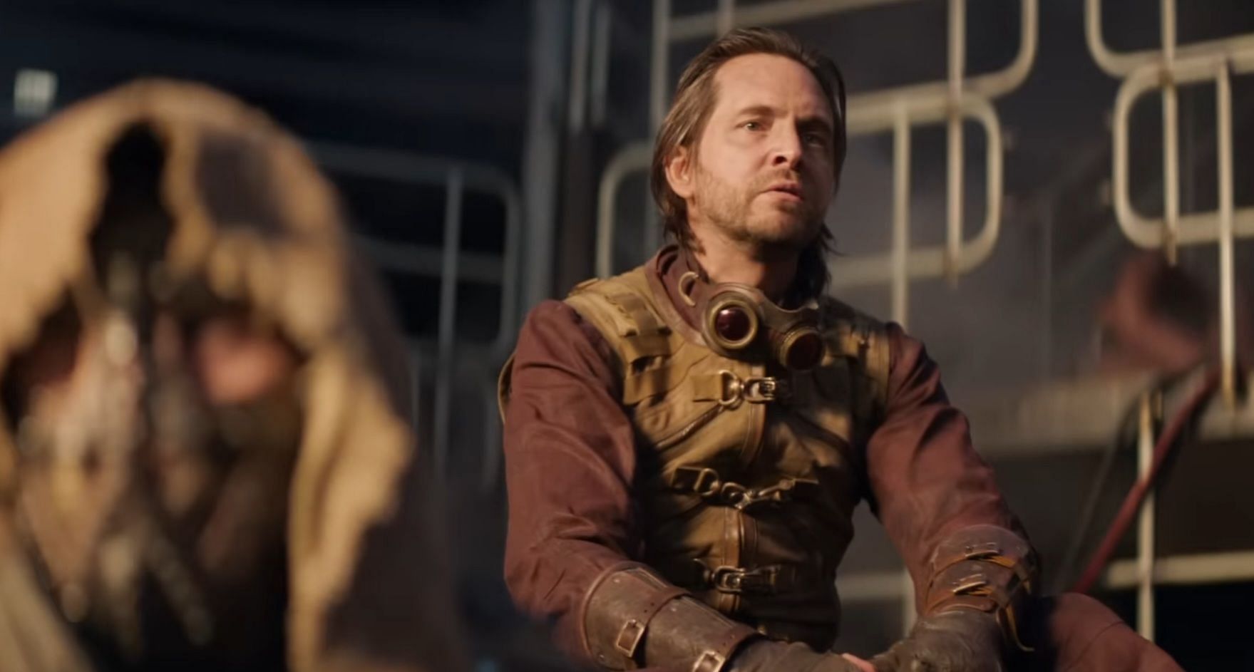 Aaron Stanford as Pyro in Deadpool &amp; Wolverine (Image via Marvel, Deadpool &amp; Wolverine teaser, 01:53)