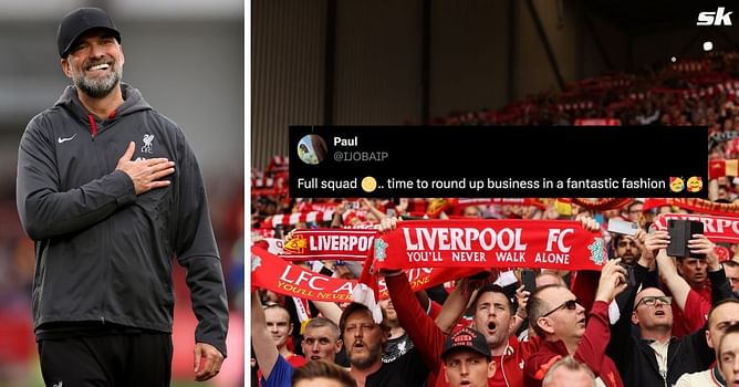 "Time to win the league"; "A warning to rivals" - Liverpool fans on cloud 9 as 4 key players return to training ahead of title run-in