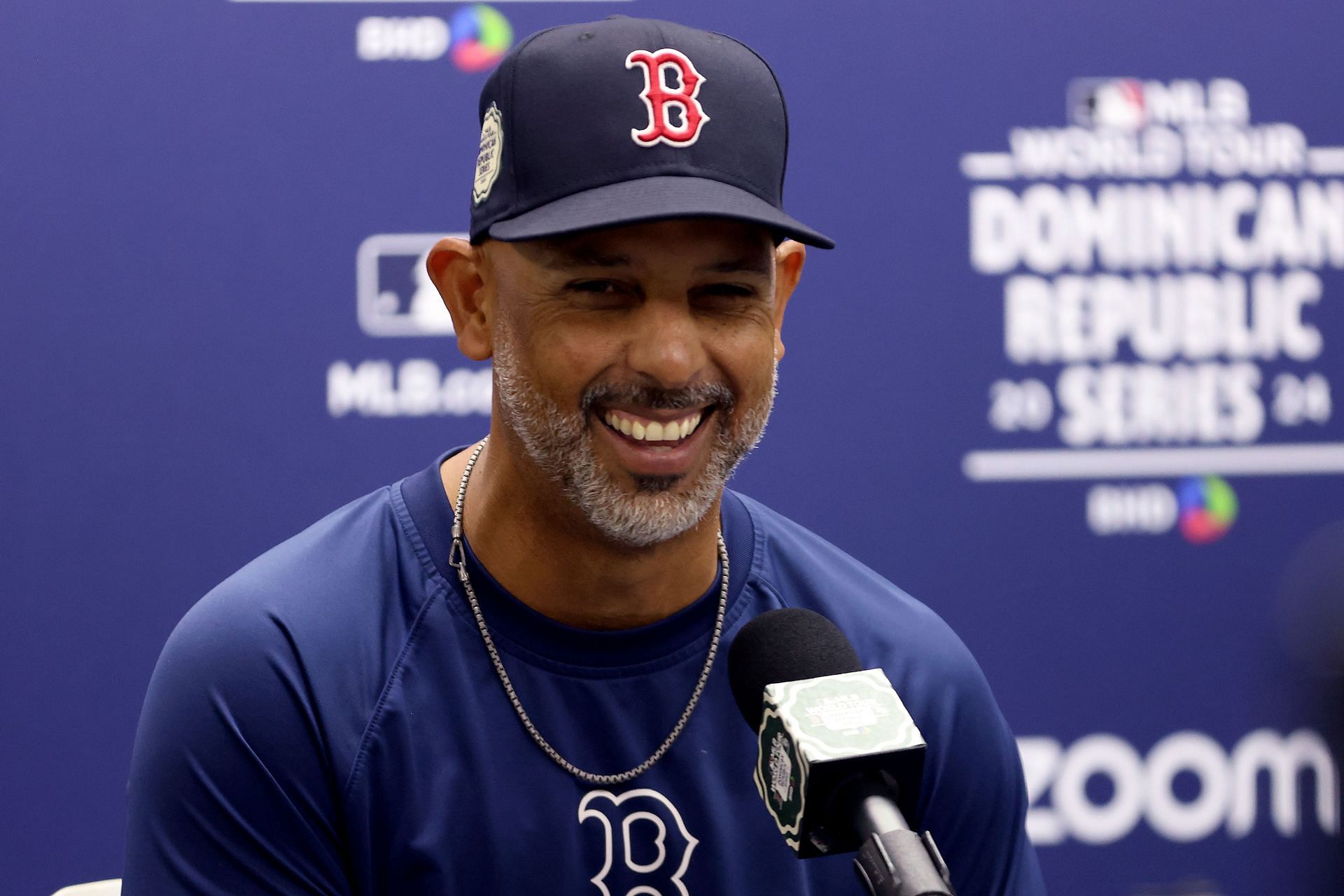 Boston Red Sox Manager Alex Cora (Image via Getty)