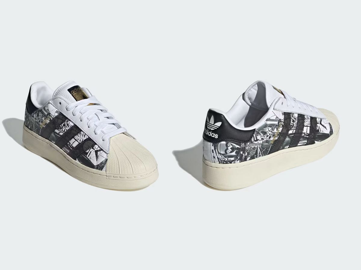 Adidas x Star Wars Launch Nanzuka Superstar XLG sneakers (Image via Adidas)