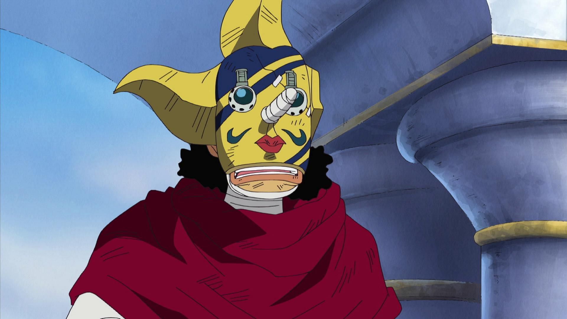 Usopp as Sogeking in the One Piece anime (Image via Toei Animation)