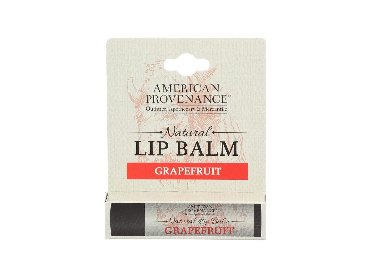 Grapefruit Lip Balm from American Provenance (Image via Amazon)