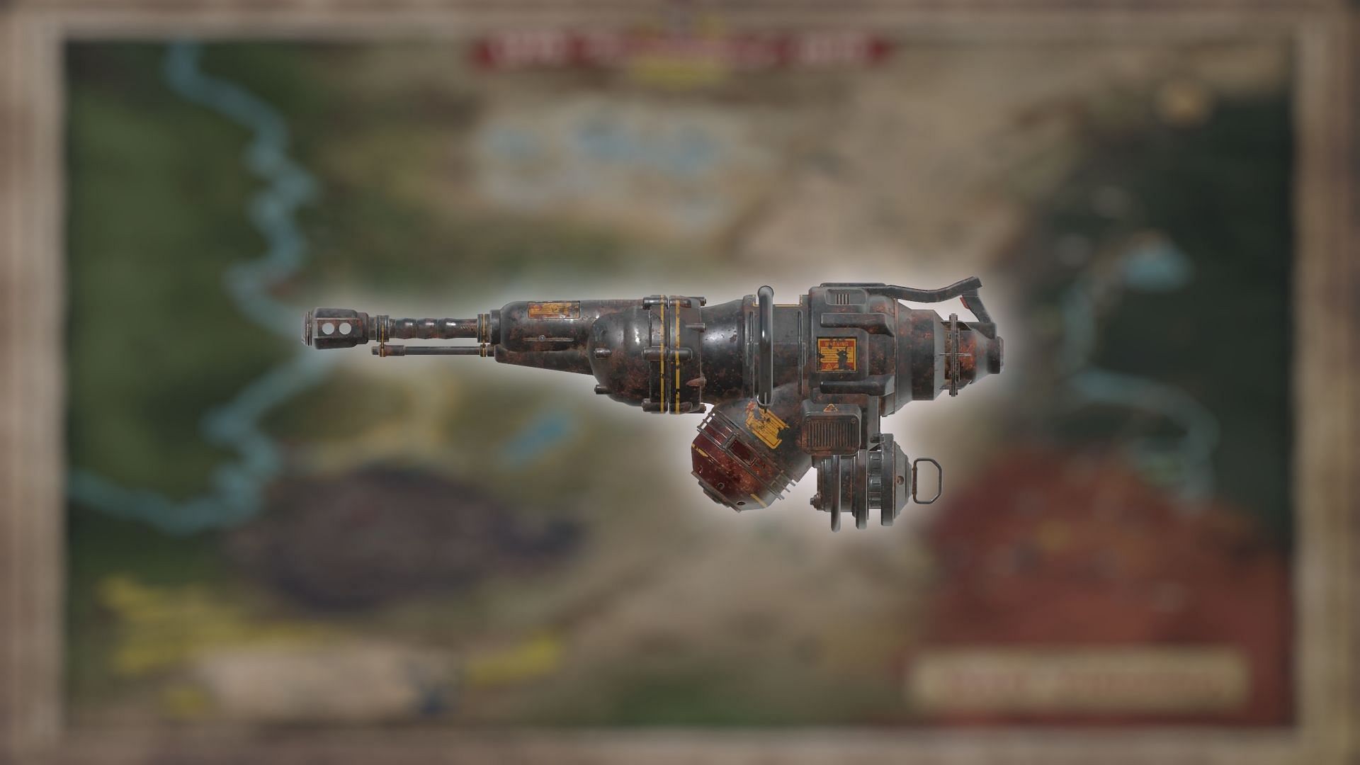 The Gauss Minigun in Fallout 76 (Image via Bethesda Game Studios)