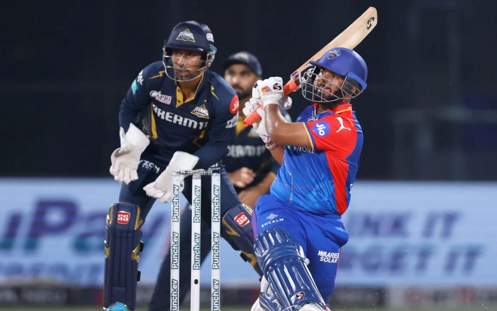 Rishabh Pant put foward his application for T20 World Cup by slamming 88 on Wednesday (Image: BCCI/IPL)
