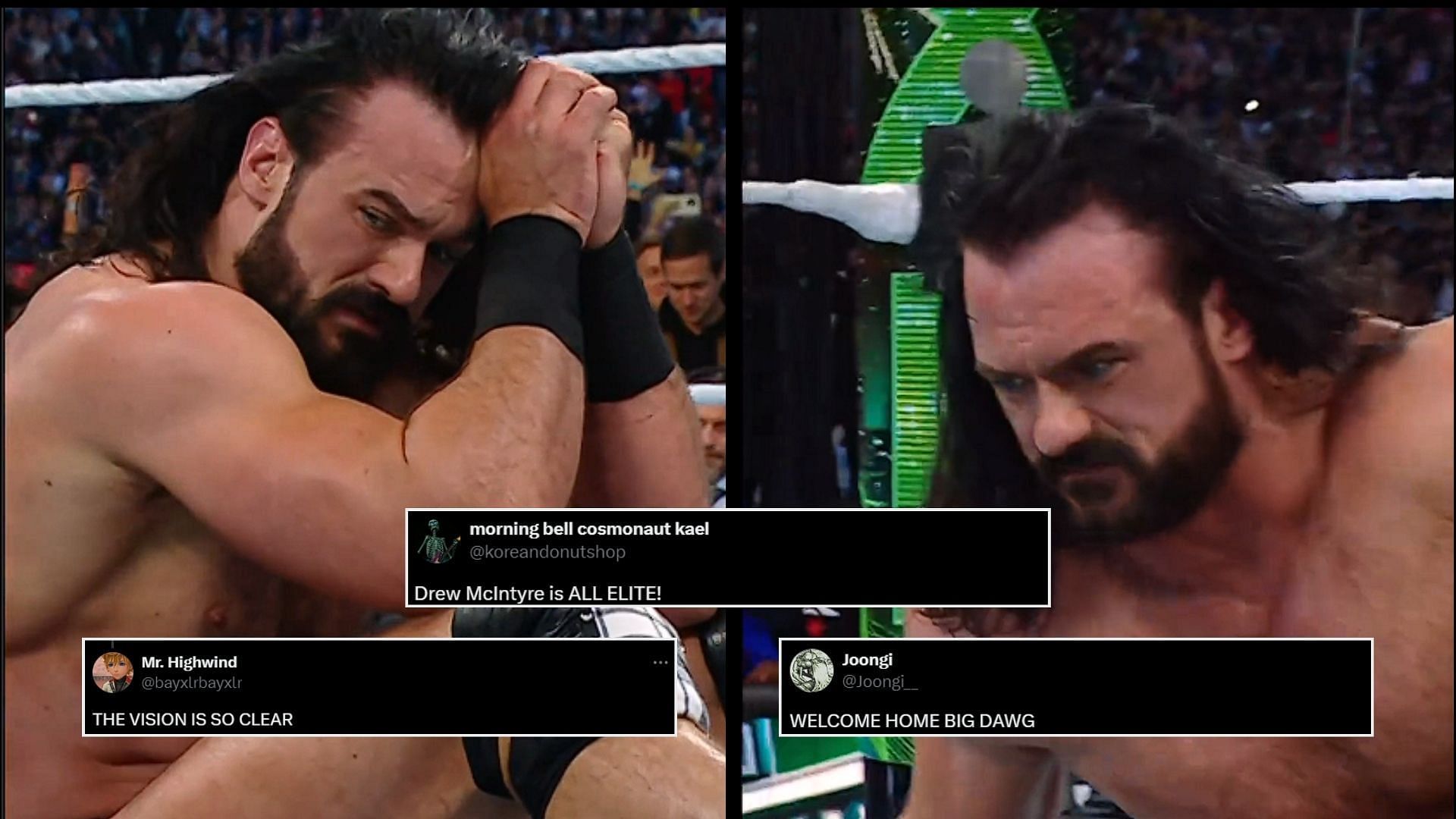 Drew McIntyre was unsuccessful in holding on to the World Heavyweight Championship [Photos courtesy of WWE
