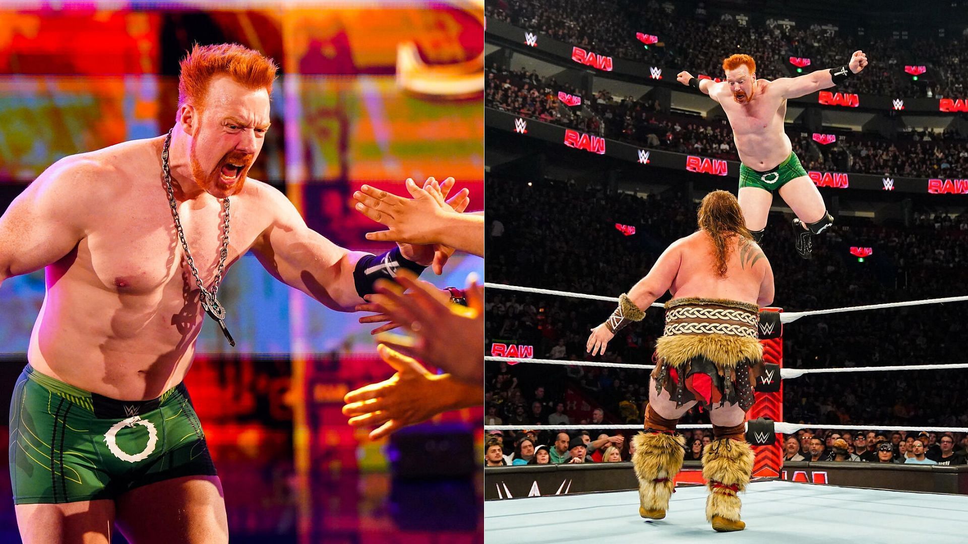 Four-time WWE world champion Sheamus