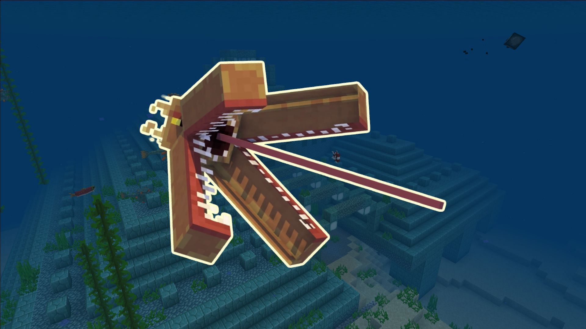 The barnacle would have made ocean monuments even scarier (Image via Mojang)