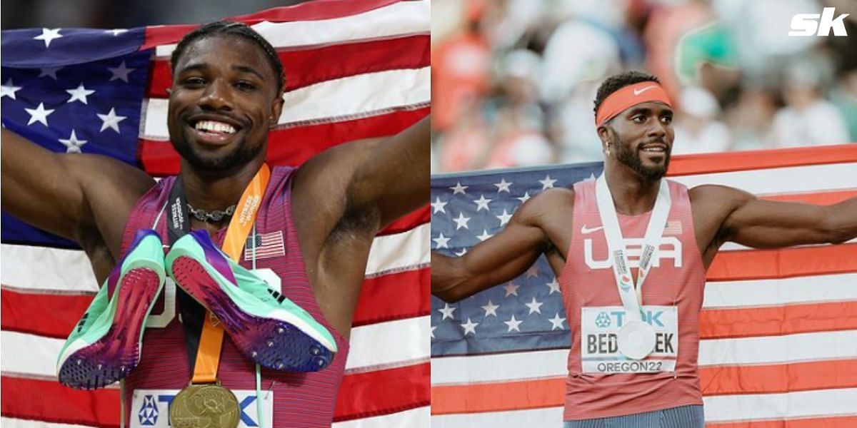 Noah Lyles and Kenny Bednarek will represent the United States at the 2024 World Relays.