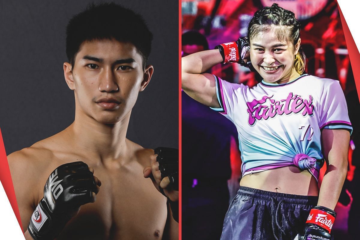 Tawanchai (L) and Stamp (R) | Photo by ONE Championship