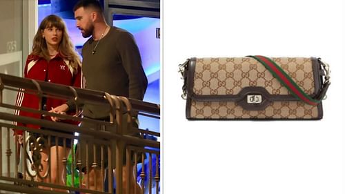 Taylor Swift's handbag is a designer she has worn before but the price tag is definitely not cheap.