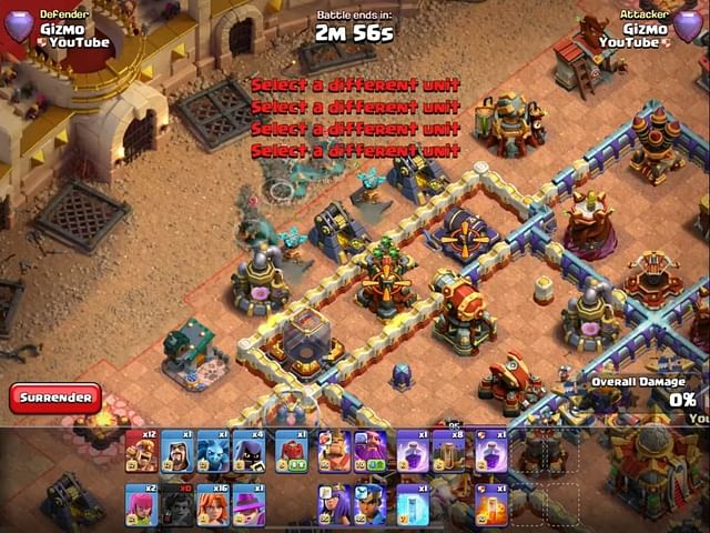 clash of clans town hall 10 valkyrie attack