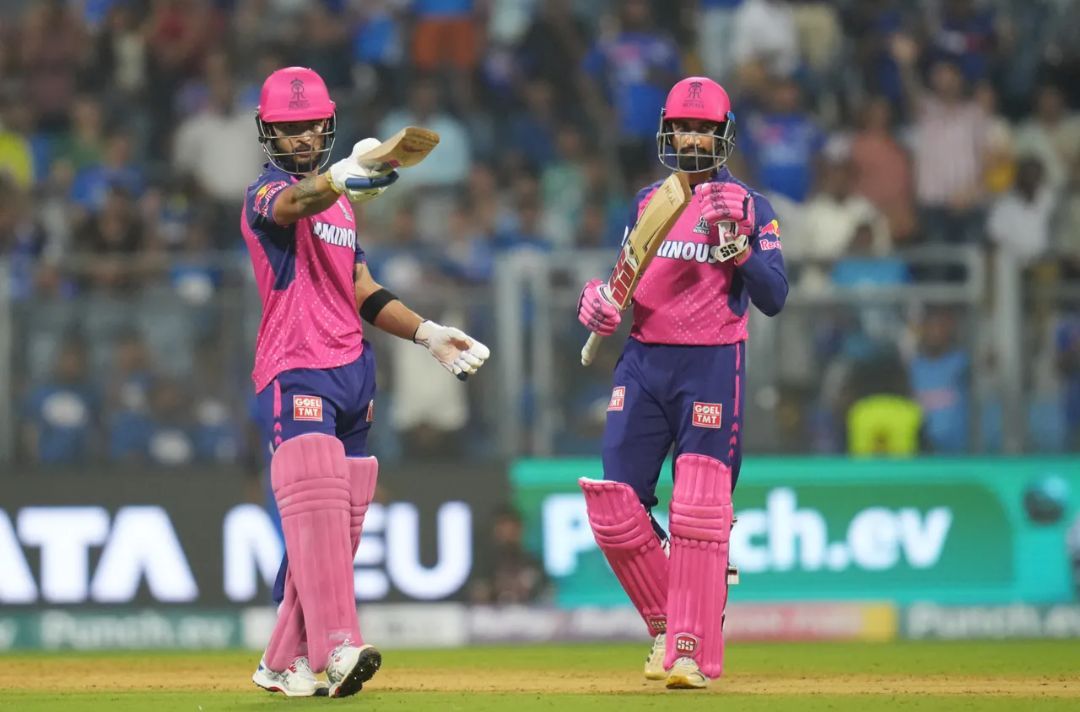 Rajasthan Royals beat Mumbai Indians on Monday 