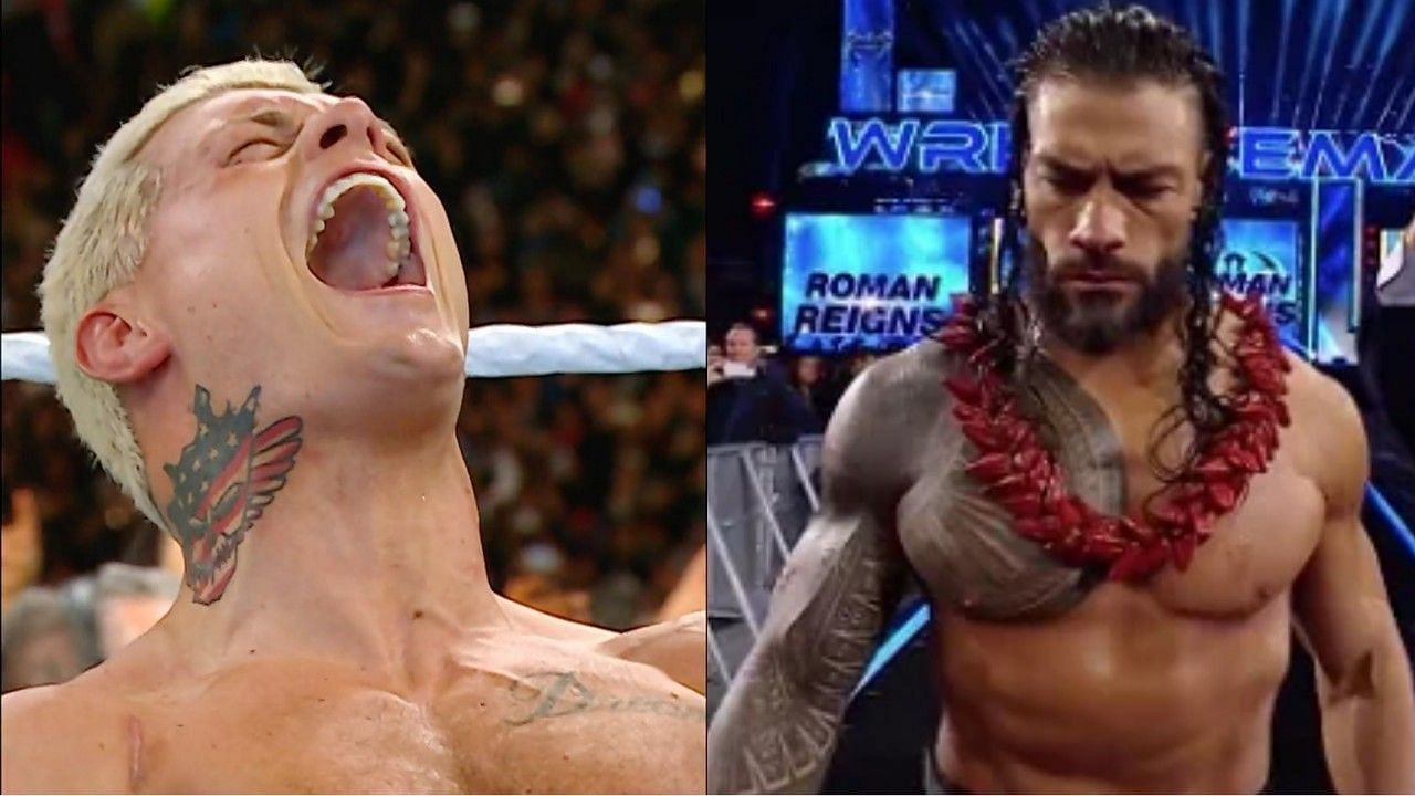 WWE सुपरस्टार्स कोडी रोड्स और रोमन रेंस 