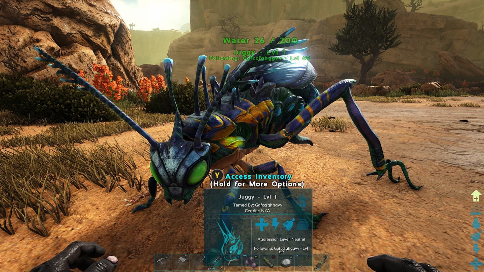 Can you tame a Jug Bug in Ark Survival Ascended?