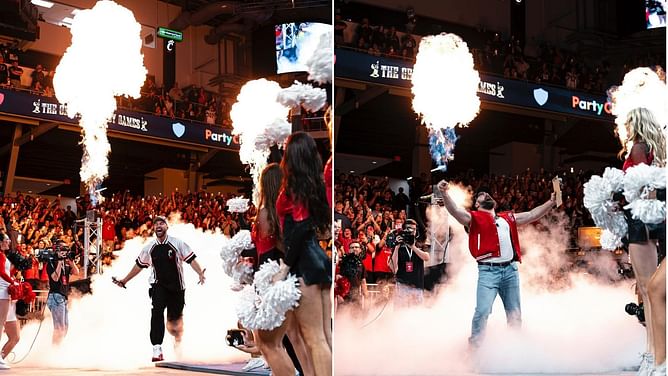 WATCH: 3x SB champ Travis Kelce and brother Jason Kelce make grand entrance in return to alma mater Cincinnati