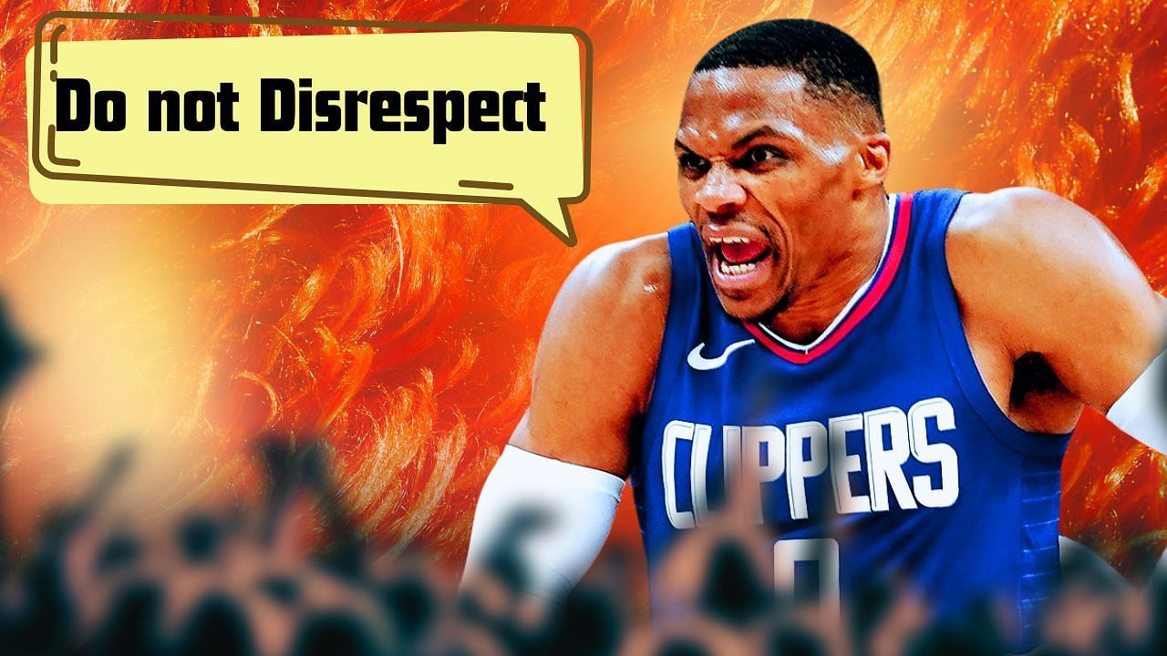 Russell Westbrook engages with courtside heckler in heated altercation