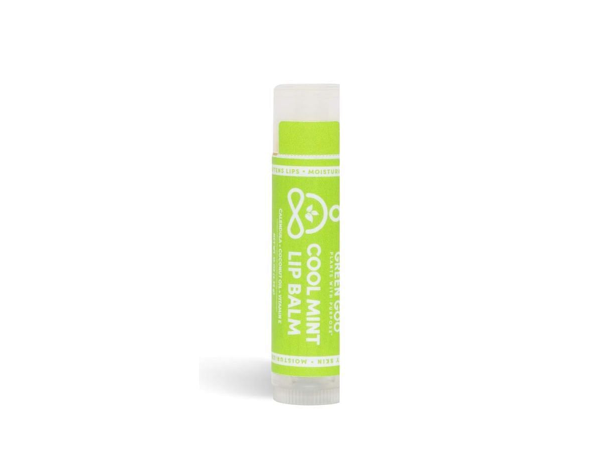 Cool Mint All-Natural Lip Balm from Green Goo (Image via Amazon)