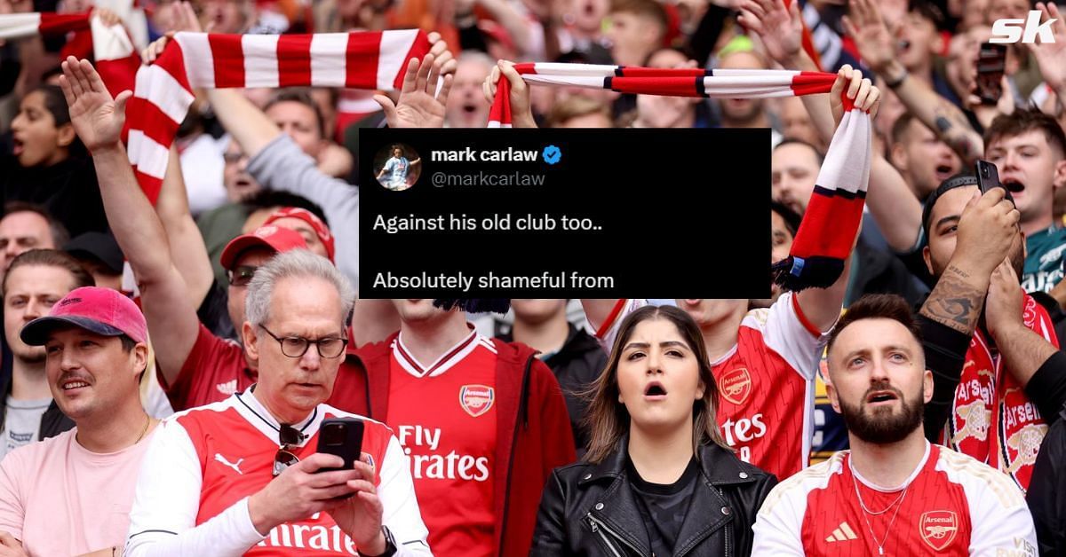 Fans slam Arsenal star for his 