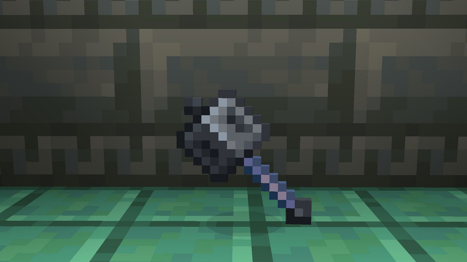 Though the mace weapon is overpowered, it comes with risks and issues (Image via Mojang Studios)