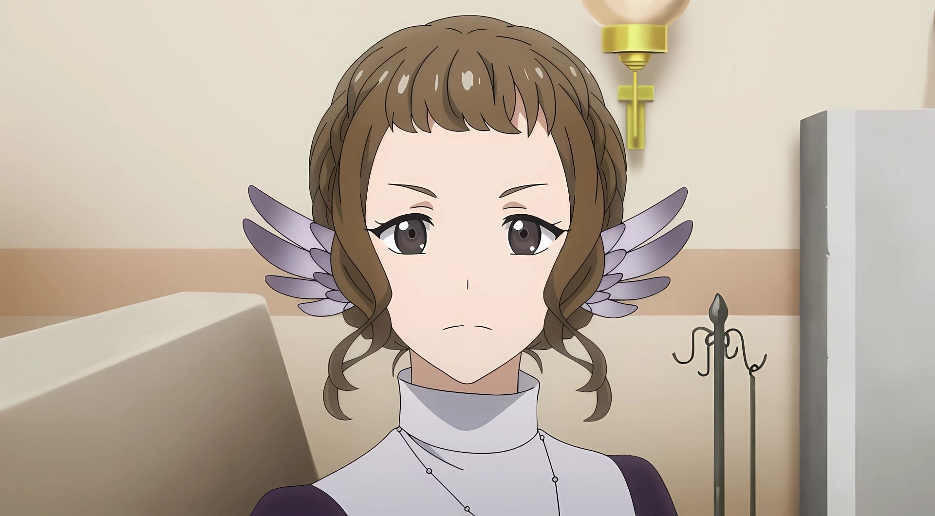 Lucia as seen in the anime (Image via Yokohama Animation Lab &amp; Cloud Hearts)