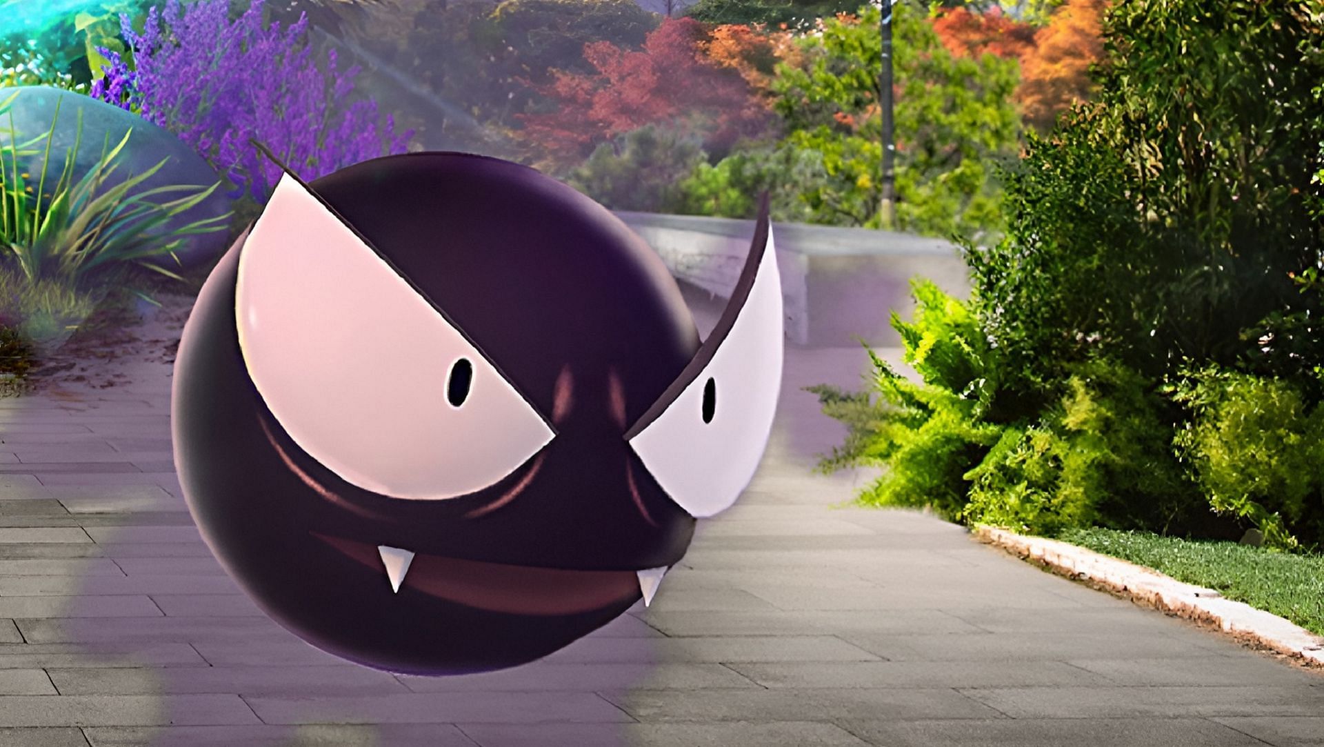 Gastly evolves into the powerful Gengar in Pokemon GO (Image via Niantic)