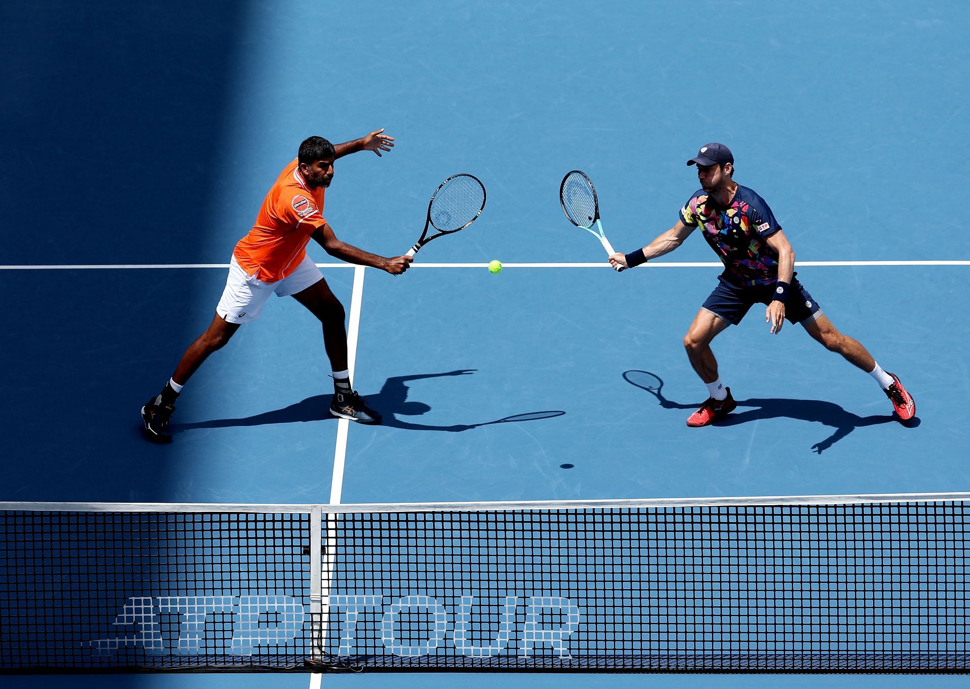 Rohan Bopanna and Matthew Ebden at the 2024 Miami Open