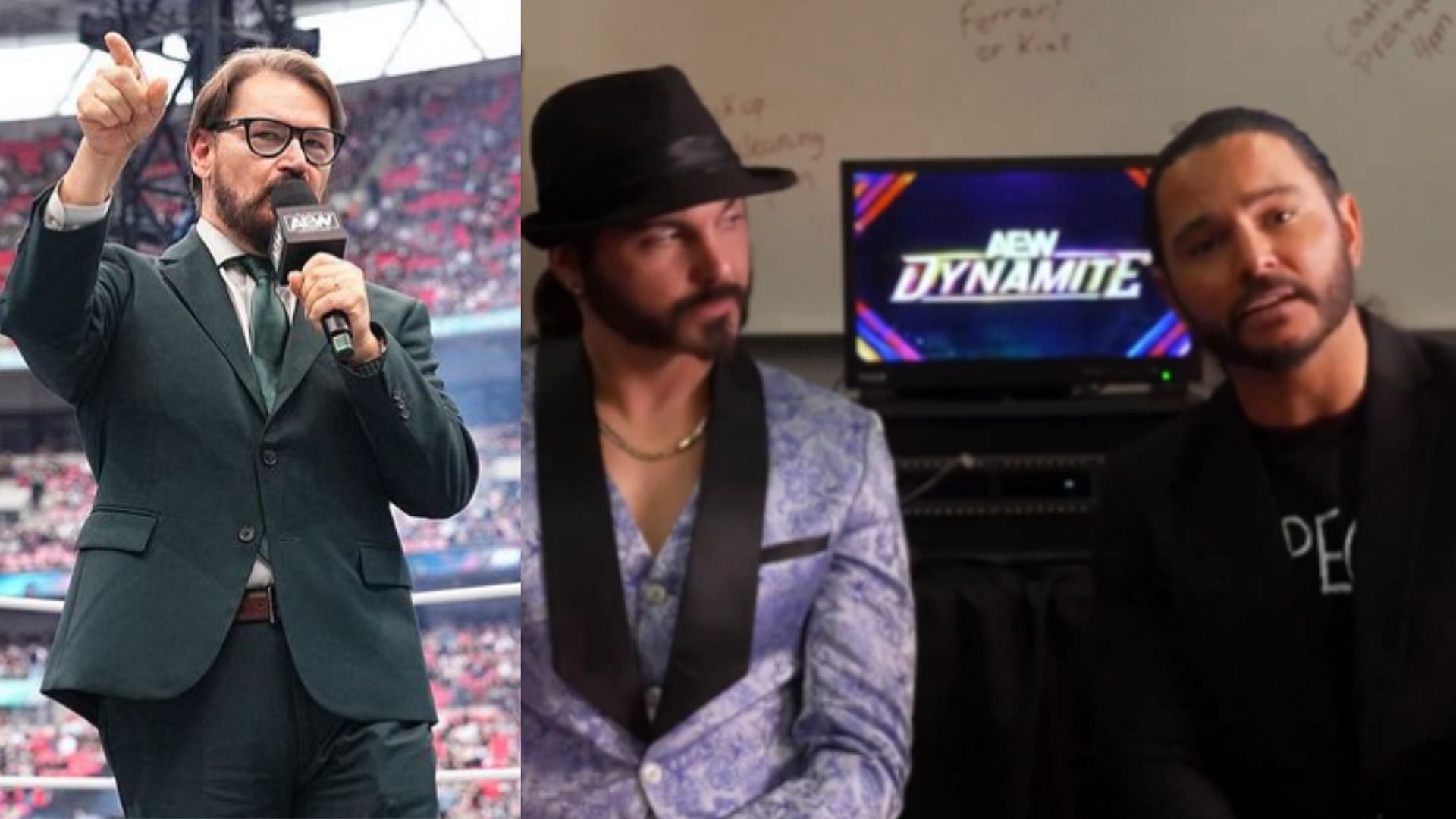 The Young Bucks shared footage from All In 2023 on Dynamite [Image Credits: AEW