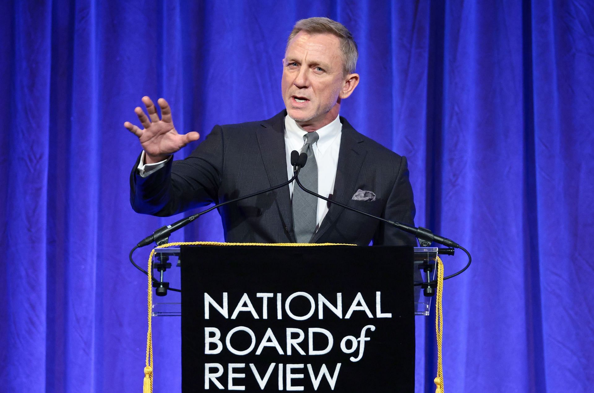 Daniel Craig, the last actor to play James Bond (Photo by Dimitrios Kambouris/Getty Images for National Board of Review)