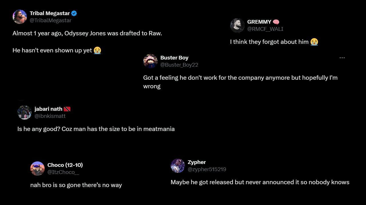 Fans react to the misuse of Odyssey Jones (via Twitter)
