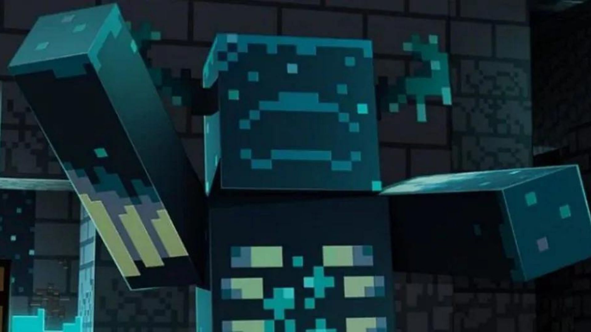 The warden in Minecraft (Image via Mojang Studios)