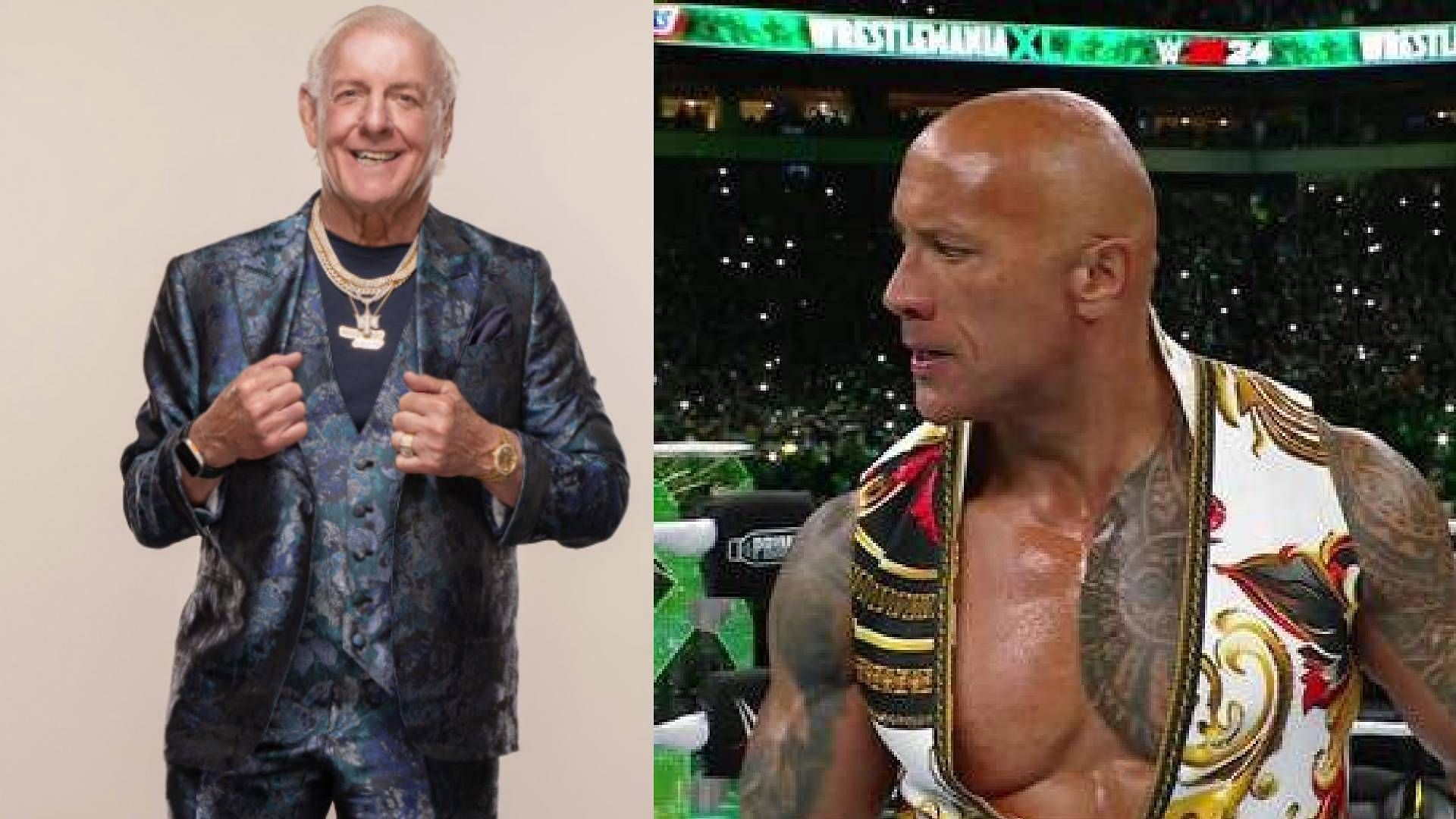 Ric Flair and The Rock