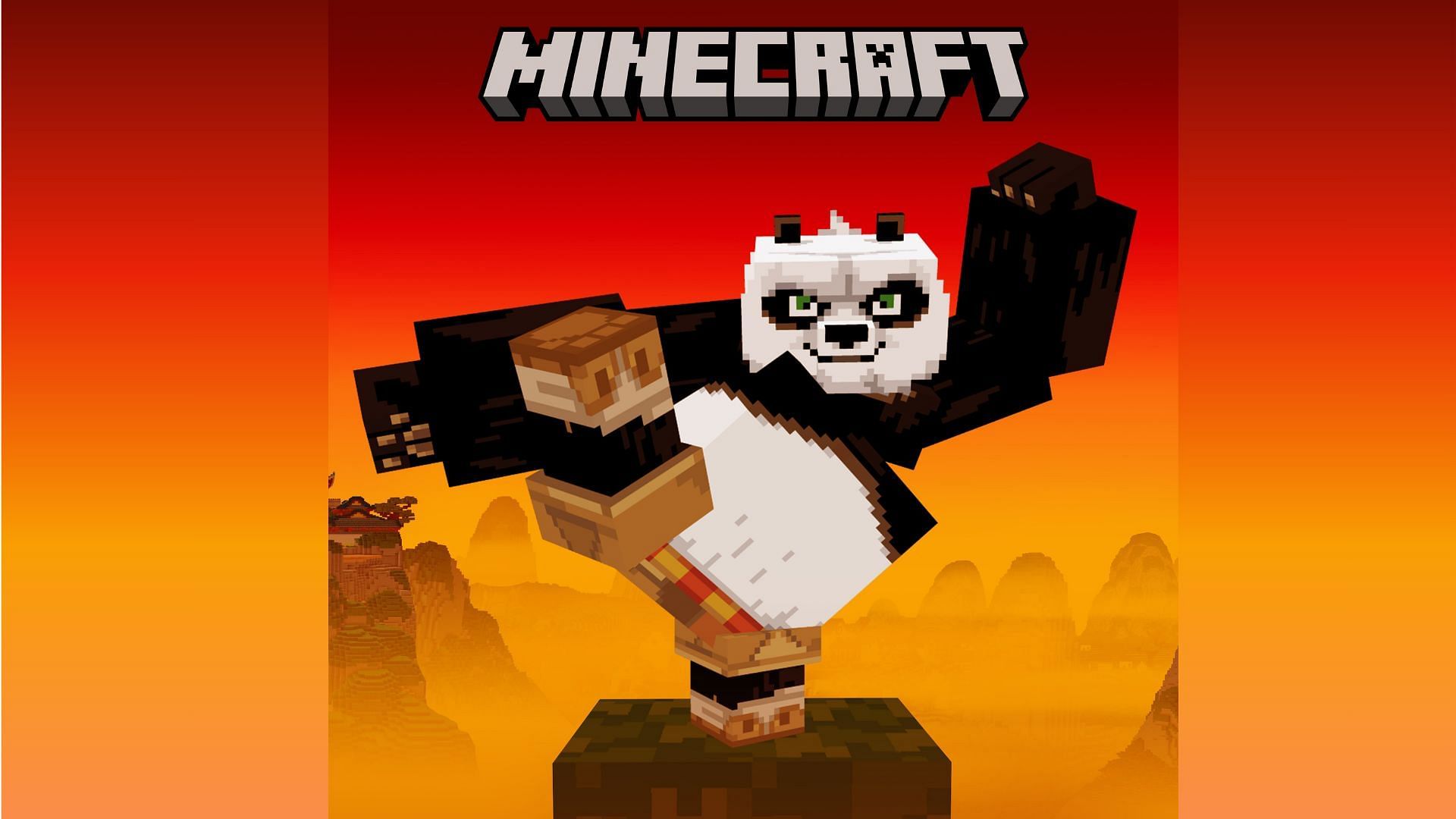 Kung fu panda Minecraft DLC