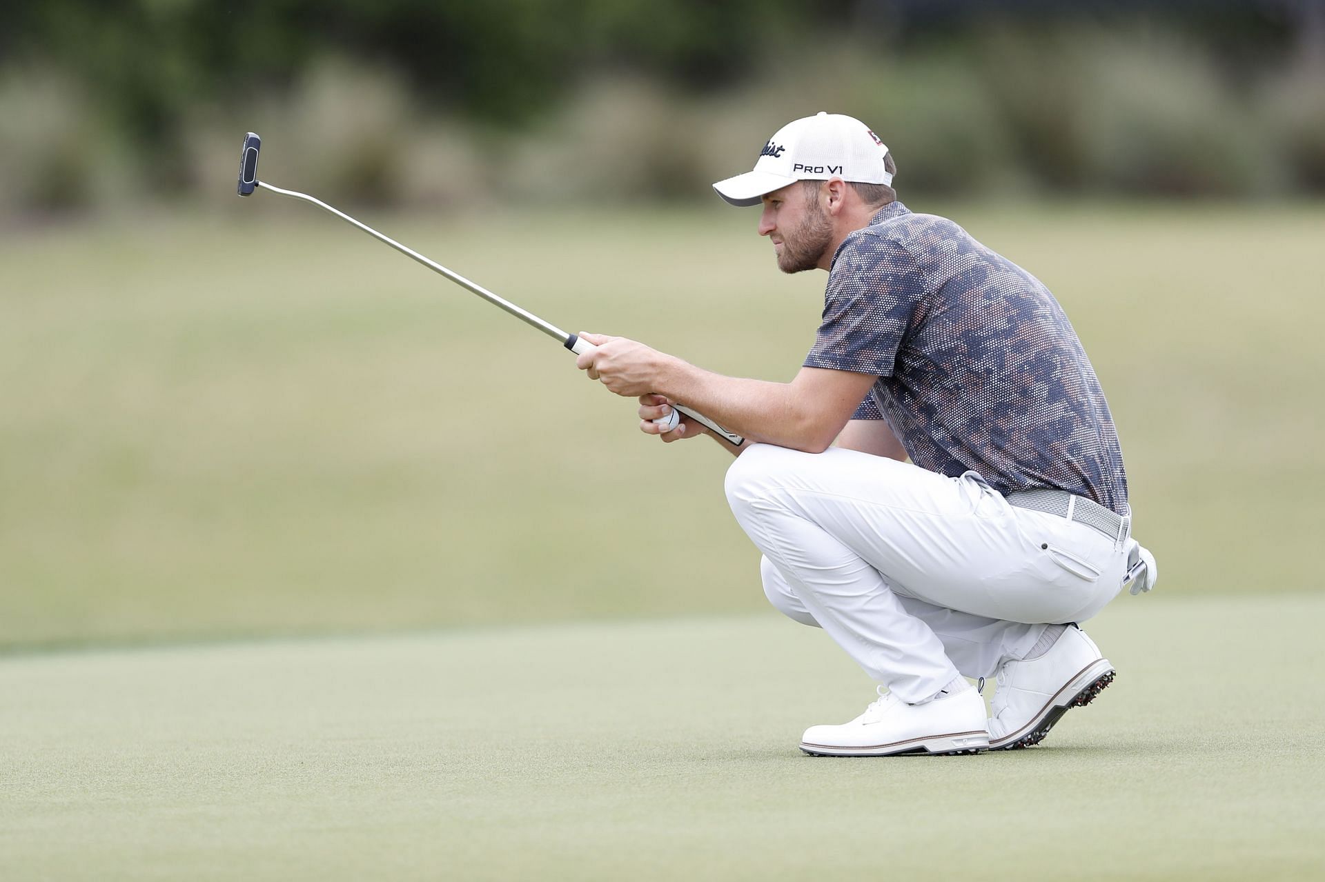 Wyndham Clark during the Texas Children&#039;s Houston Open - Round Three