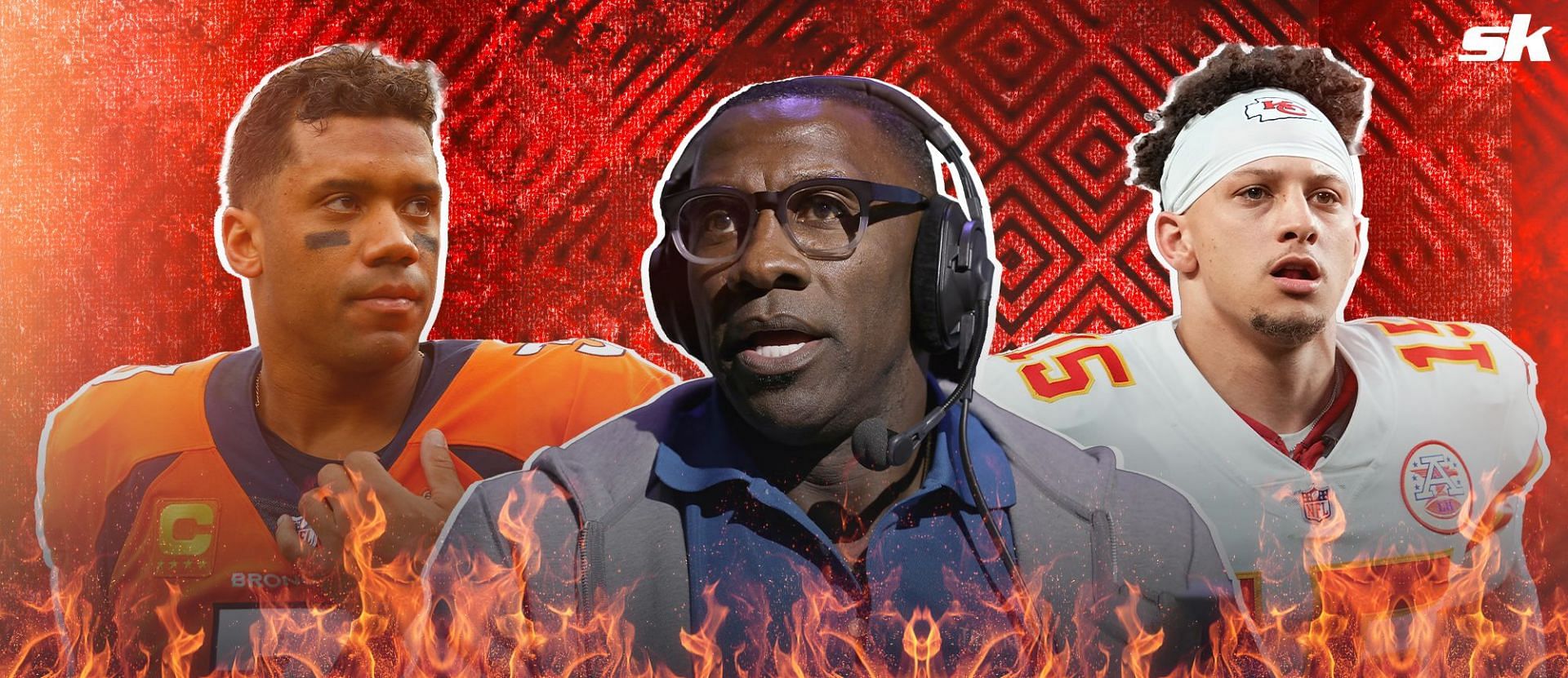 Shannon Sharpe takes on Russell Wilson for his comments relating to Patrick Mahomes