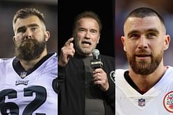 Arnold Schwarzenegger makes lighthearted claim about Kelce brothers traveling to Hollywood for movie roles: "I know how it works"