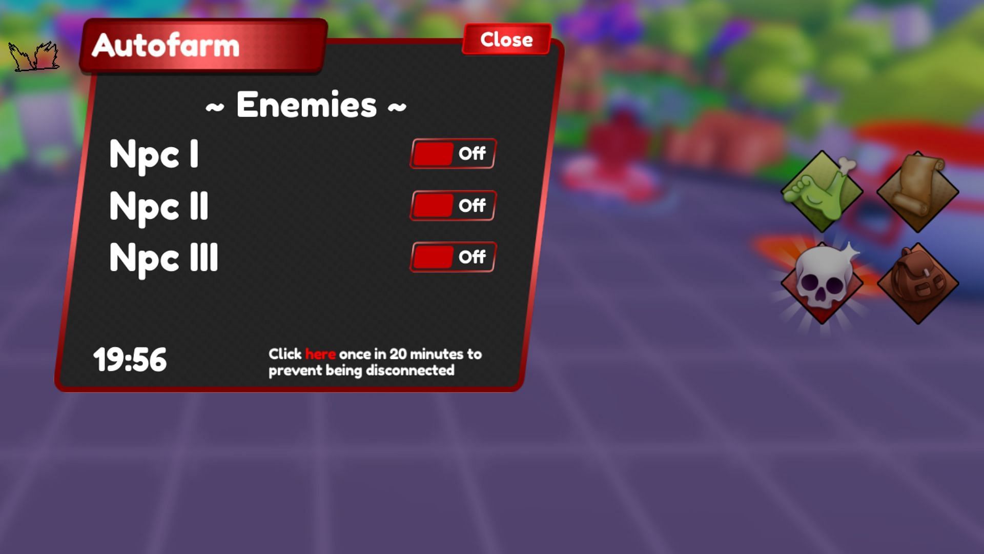 Autofarm NPC in Zombie Army Simulator (Image via Roblox)