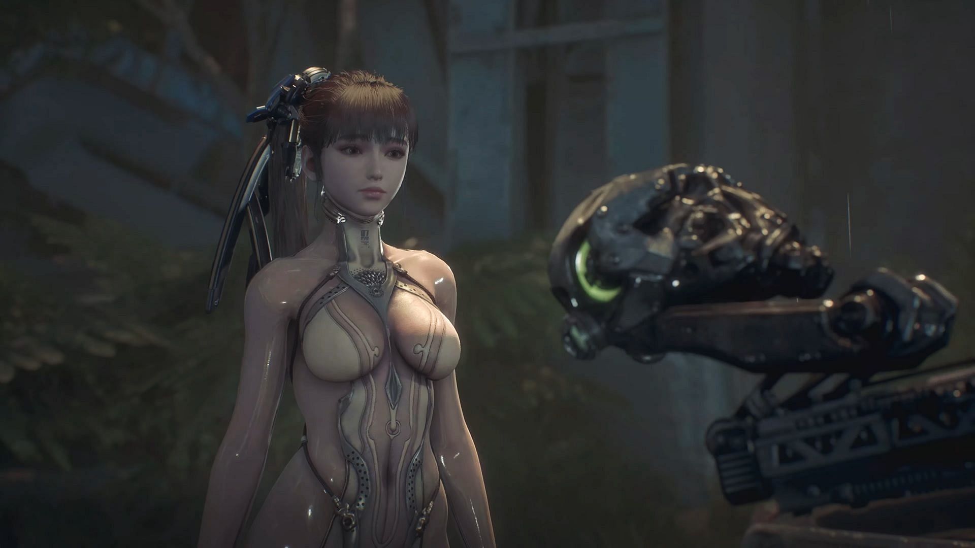 Eve&#039;s character in Stellar Blade (Image via Sony Interactive Entertainment)