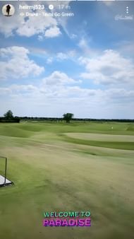 Marcus Jordan rolls up to dad's golf 'paradise' Grove XXIII in $241,843 Lambo