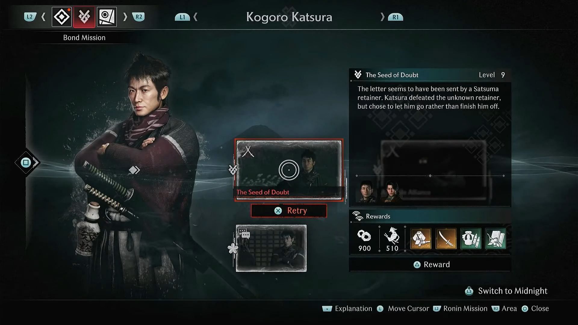 Rise of the Ronin Kogoro Katsura screenshot