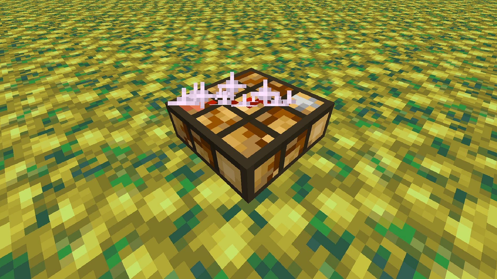 The potato battery block proved to be pretty useful in the Poisonous Potato update. (Image via Mojang)