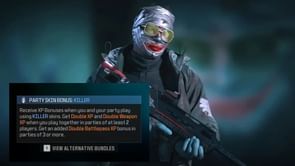 CoD's new pay to win Party Bonus operator skin gives unlimited Double XP in Warzone and MW3