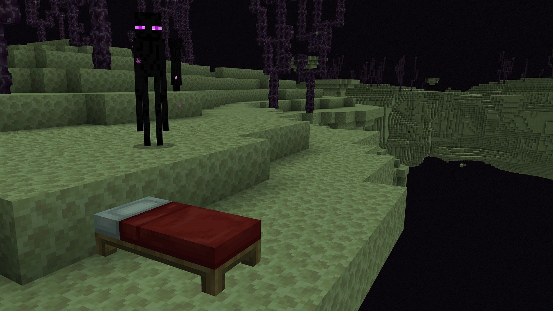 Worst places to sleep in Minecraft