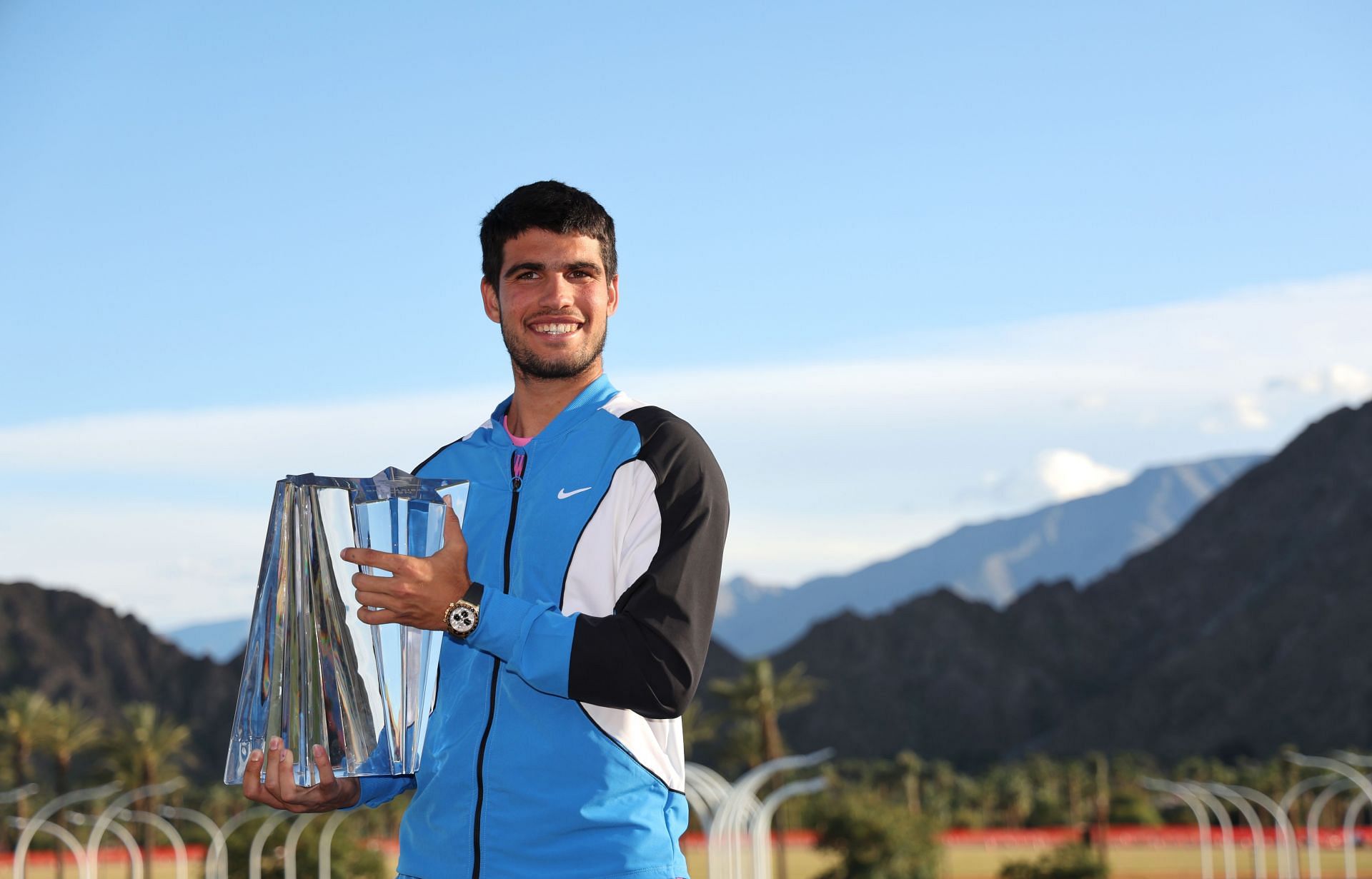 Carlos Alcaraz is the third seed at the Monte-Carlo Masters.