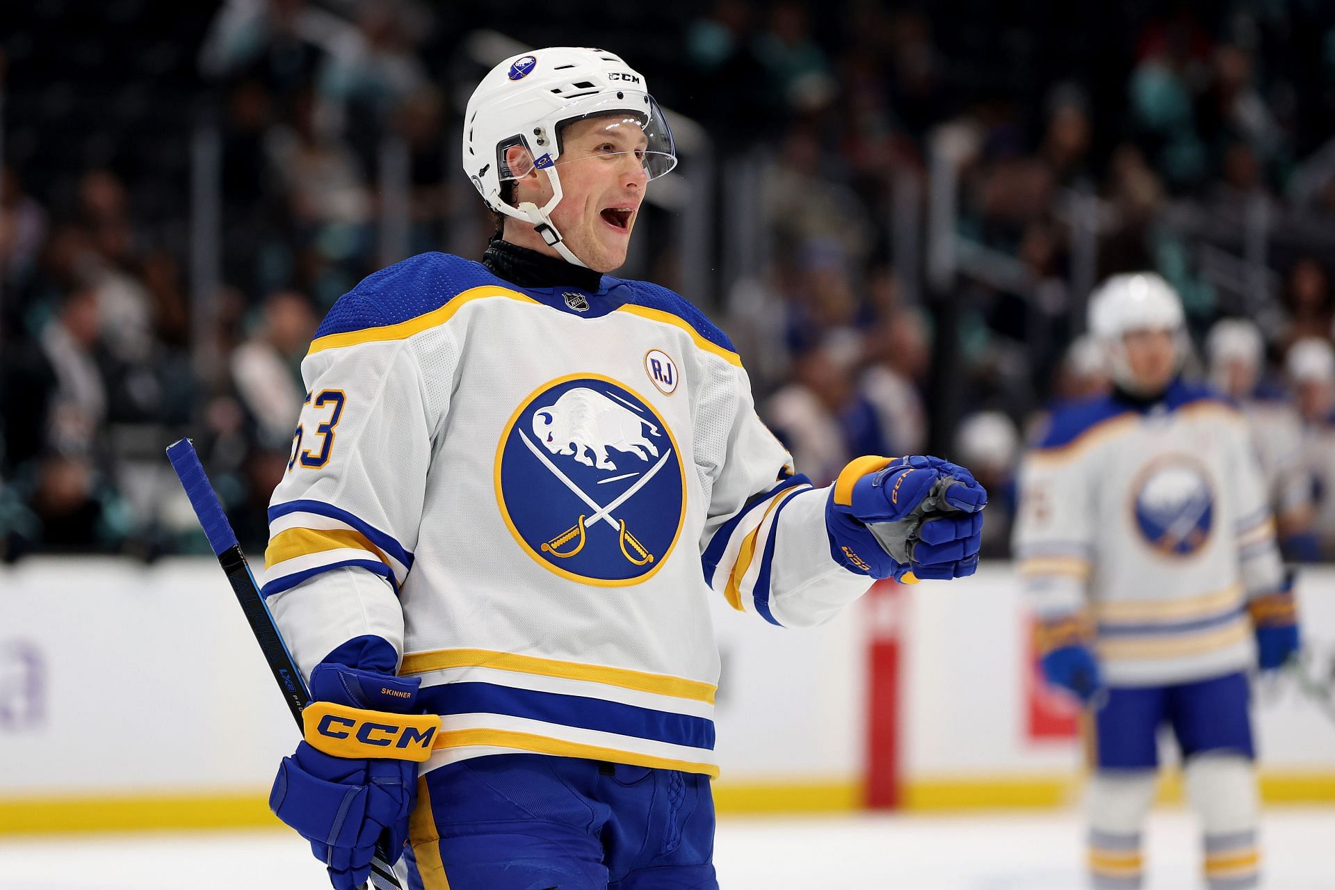 WATCH: Buffalo Sabres celebrate Jeff Skinner's 1,000th NHL game with ...