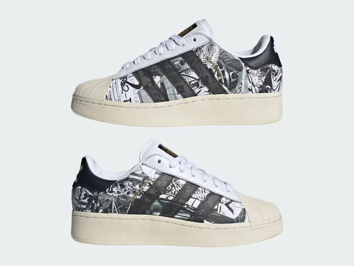 Adidas x Star Wars Launch Nanzuka Superstar XLG sneakers (Image via Adidas)