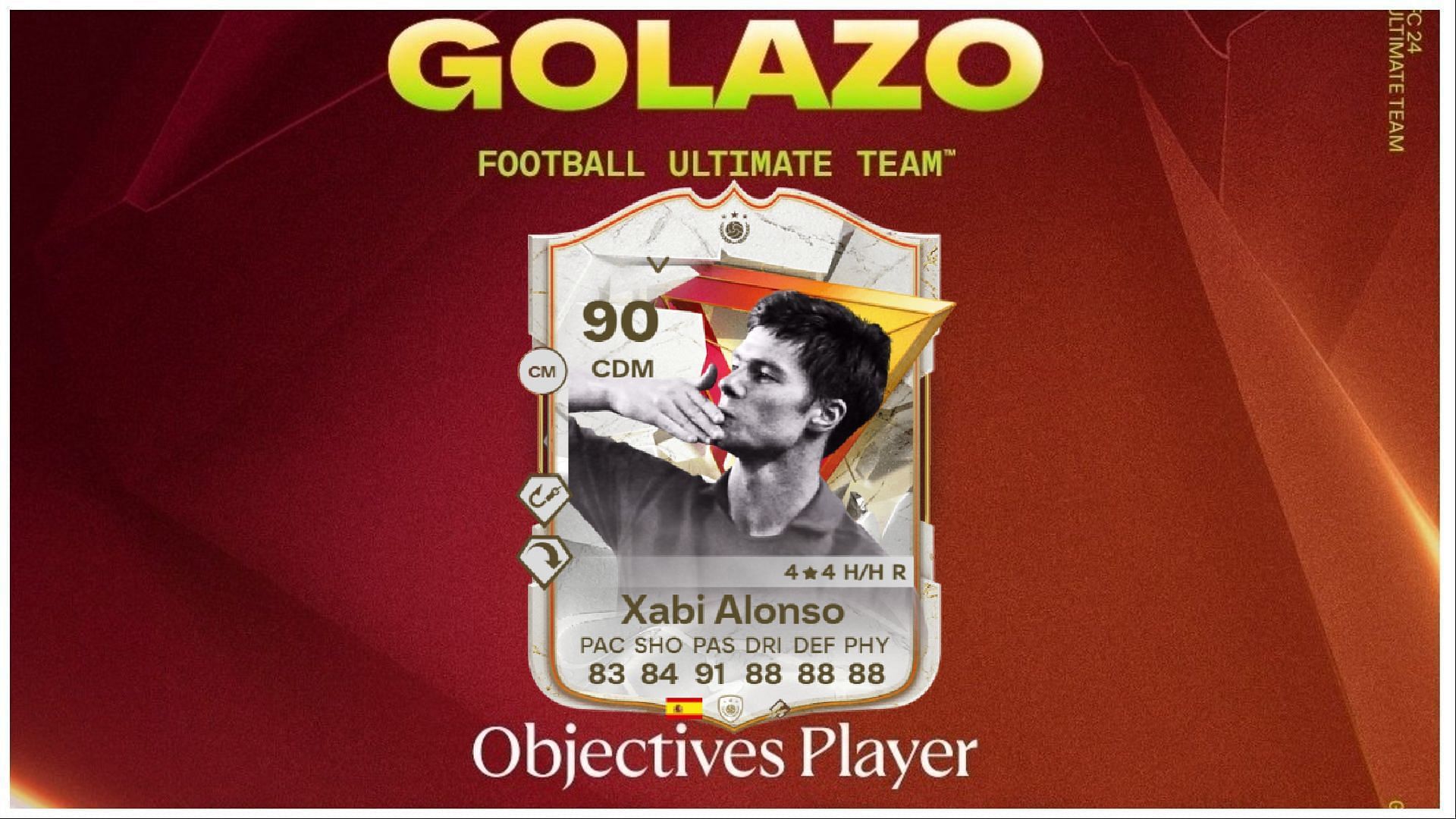 Xabi Alonso Golazo (Junior) Objective is live (Image via EA Sports)