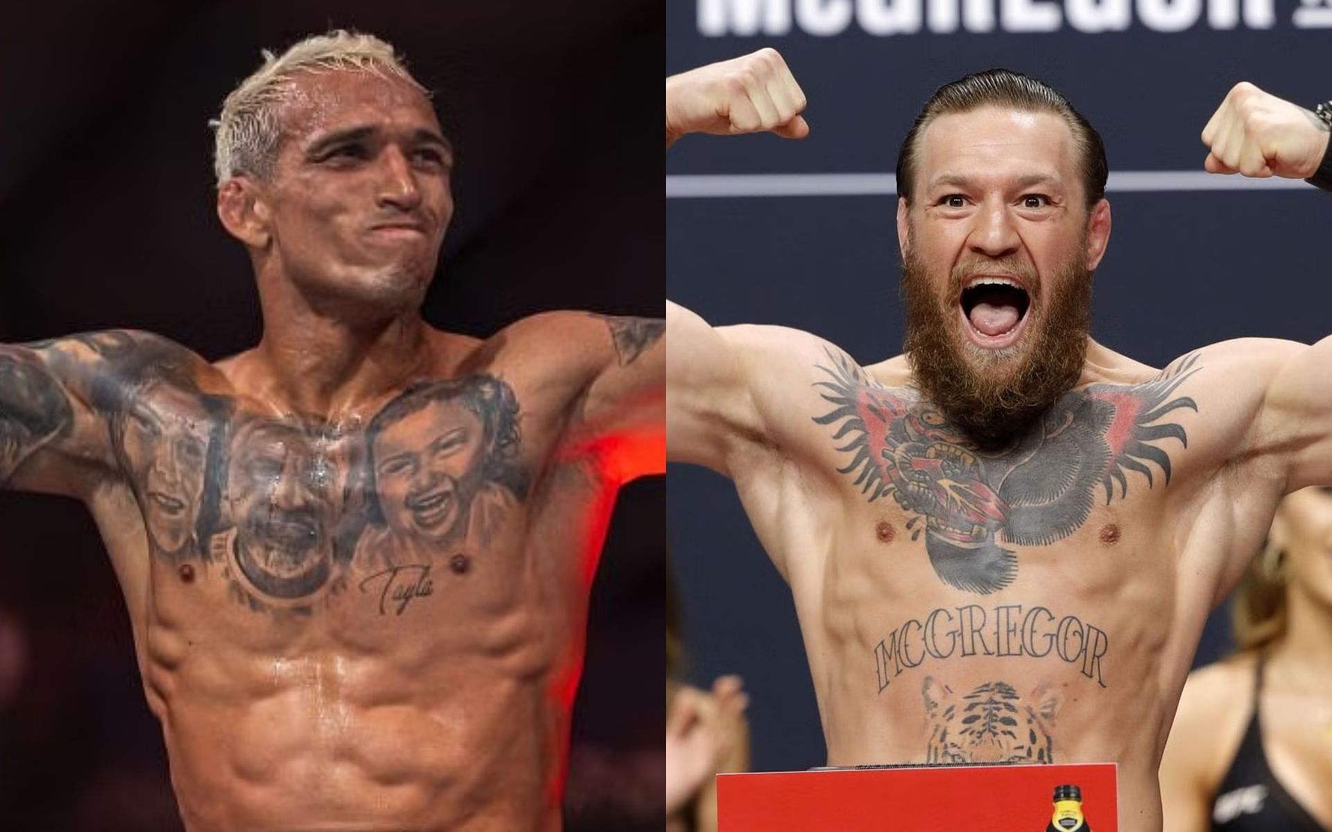Charles Oliveira states that Conor McGregor is wise enough to avoid fighting him [Image courtesy: Getty Images]