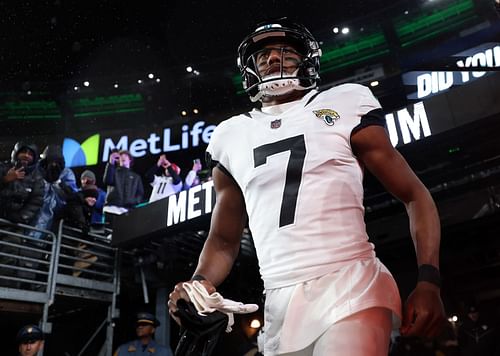 Zay Jones during Jacksonville Jaguars v New York Jets