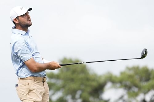 Scottie Scheffler during the Texas Children's Houston Open, Final Round